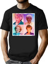 Stay Golden Girls (1) T-Shirt for Men & Women, T-Shirts Graphic Tee - Black