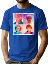 Stay Golden Girls (1) T-Shirt for Men & Women, T-Shirts Graphic Tee - Blue