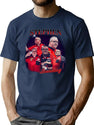 Step.Hen Bunting Bootleg - Dar.Ts Bootleg Graphic T-Shirt - Navy