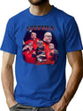 Step.Hen Bunting Bootleg - Dar.Ts Bootleg Graphic T-Shirt - Blue