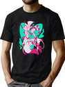 Stolas And Blitzo Valentines - Helluva Boss Black T-Shirt - Green
