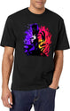 Stolas and Blitzo Inner Desires - Helluva Boss Photographic Print Black T-Shirt - White