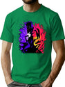 Stolas and Blitzo Inner Desires - Helluva Boss Photographic Print Premium Heavyweight Cotton T-Shirt - Green