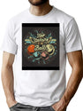 Stop Staring At My Balls T-Shirt for Men & Women, T-Shirts Graphic Tee - White
