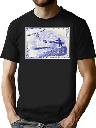 Stop State Surveillance T-Shirt for Men & Women, T-Shirts Graphic Tee - Black