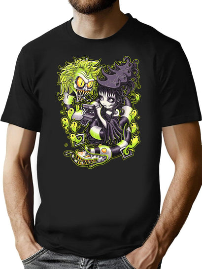 Strange And Unusual T-Shirt for Men & Women, T-Shirts Graphic Tee - Black