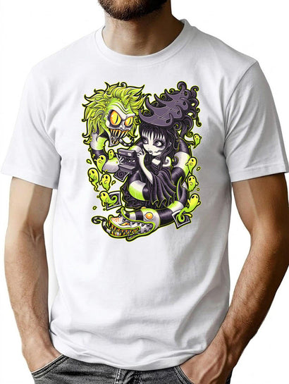 Strange And Unusual T-Shirt for Men & Women, T-Shirts Graphic Tee - Black