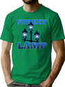 Street Lamp 90S Bootleg Design Bootleg Graphic T-Shirt - Green