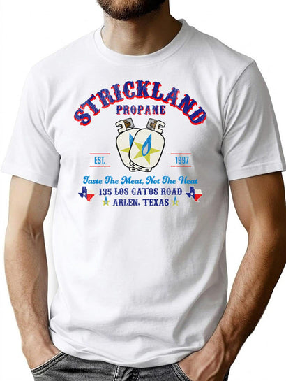Strickland Propane Lts Ii Worn T-Shirt for Men & Women, T-Shirts Graphic Tee - Black