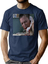 Stu Macher T-Shirt for Men & Women, T-Shirts Graphic Tee - Navy