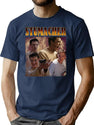 Stu On Scream Horror T-Shirt for Men & Women, T-Shirts Graphic Tee - Navy