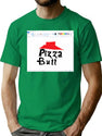 Stuffed Crust (With Ms Paint Border) Bootleg Graphic T-Shirt - Green