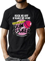 Suck Me Off and Make Me Gum Chewlie’s Gum Sucker Black T-Shirt - Green