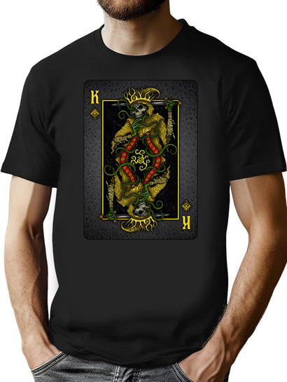 Suicide King In Yellow - Azhmodai 2020 T-Shirt for Men & Women, T-Shirts Graphic Tee - Black