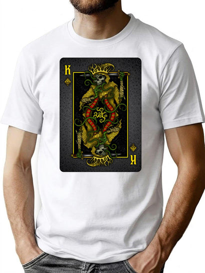 Suicide King In Yellow - Azhmodai 2020 T-Shirt for Men & Women, T-Shirts Graphic Tee - Black