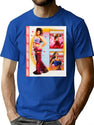 Suki Fast And Furious Devon Aoki Poster Bootleg Graphic T-Shirt - Blue
