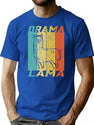 Summer Drama Lama T-Shirt for Men & Women, T-Shirts Graphic Tee - Blue