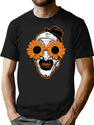 Sunflower Sunglasses Horror Clown Movie Art Terrifier 2 T-Shirt for Men & Women, T-Shirts Graphic Tee - Black