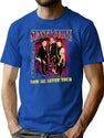Sunset Curve Bootleg Bootleg Graphic T-Shirt - Blue