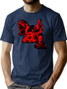 Support Your Local Art-Ist T-Shirt for Men & Women, T-Shirts Graphic Tee - Navy