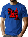Support Your Local Art-Ist T-Shirt for Men & Women, T-Shirts Graphic Tee - Blue