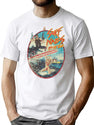 Surf Nazis Must Die 1987 T-Shirt for Men & Women, T-Shirts Graphic Tee - White