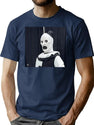 Surprised Art T-Shirt for Men & Women, T-Shirts Graphic Tee - Navy