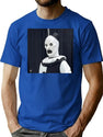 Surprised Art T-Shirt for Men & Women, T-Shirts Graphic Tee - Blue