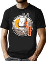 Sushi Hiker T-Shirt for Men & Women, T-Shirts Graphic Tee - Black