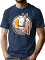 Sushi Hiker T-Shirt for Men & Women, T-Shirts Graphic Tee - Navy