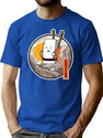 Sushi Hiker T-Shirt for Men & Women, T-Shirts Graphic Tee - Blue