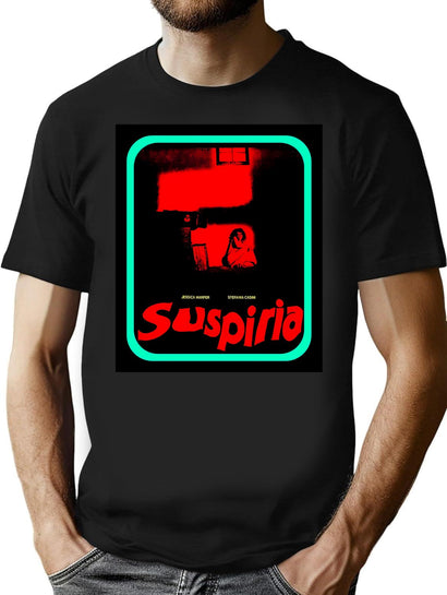 Suspiria-Dario Argento T-Shirt for Men & Women, T-Shirts Graphic Tee - Black