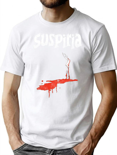 Suspiria T-Shirt for Men & Women, T-Shirts Graphic Tee - Black