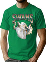 Swans Vintage Bootleg Bootleg Graphic T-Shirt - Green