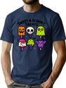 Sweet And Spooky Treats Cute Summerween Desserts T-Shirt for Men & Women, T-Shirts Graphic Tee - Navy