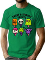 Sweet And Spooky Treats Cute Summerween Desserts T-Shirt for Men & Women, T-Shirts Graphic Tee - Green