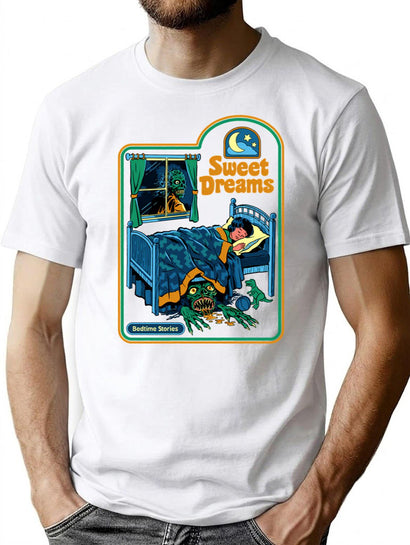 Sweet Dreams T-Shirt for Men & Women, T-Shirts Graphic Tee - Black