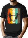 Swing Dancers Retro 70S Vintage Swing Dancing Gift T-Shirt for Men & Women, T-Shirts Graphic Tee - Black