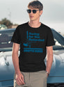Swing for The Retarded June 6th 1982 Committee Black T-Shirt - Navy