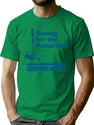 Swing for The Retarded June 6th 1982 Committee Premium Heavyweight Cotton T-Shirt - Green