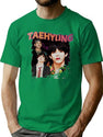 Taehyung Bootleg Vintage Shirt Bootleg Graphic T-Shirt - Green