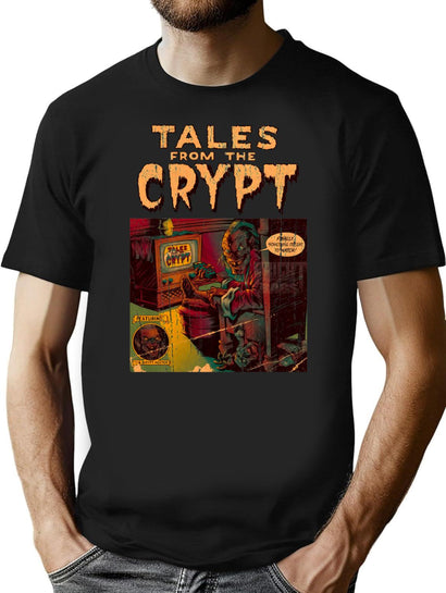 Tales From The Crpt Shirt T-Shirt for Men & Women, T-Shirts Graphic Tee - Black