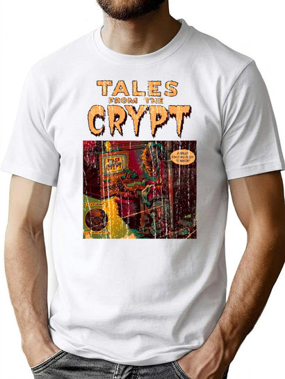 Tales From The Crpt Shirt T-Shirt for Men & Women, T-Shirts Graphic Tee - Black