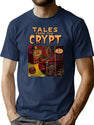Tales From The Crpt Shirt T-Shirt for Men & Women, T-Shirts Graphic Tee - Navy