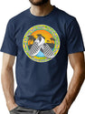Tasty Waves A Cool Buzz T-Shirt for Men & Women, T-Shirts Graphic Tee - Navy