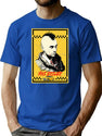 Taxi Driver 1976 Worn T-Shirt for Men & Women, T-Shirts Graphic Tee - Blue