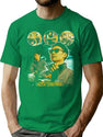 Taxi Driver Vintage 80S Bootleg Design Bootleg Graphic T-Shirt - Green