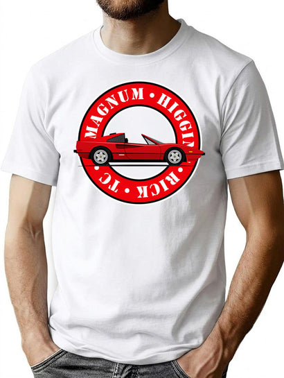 Team Magnum T-Shirt for Men & Women, T-Shirts Graphic Tee - Black