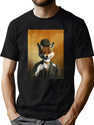 Teatime Mr Fox T-Shirt for Men & Women, T-Shirts Graphic Tee - Green