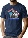 Teddy Theodore Roosevelt Bootleg 90'S American Hero Bootleg Graphic T-Shirt - Navy